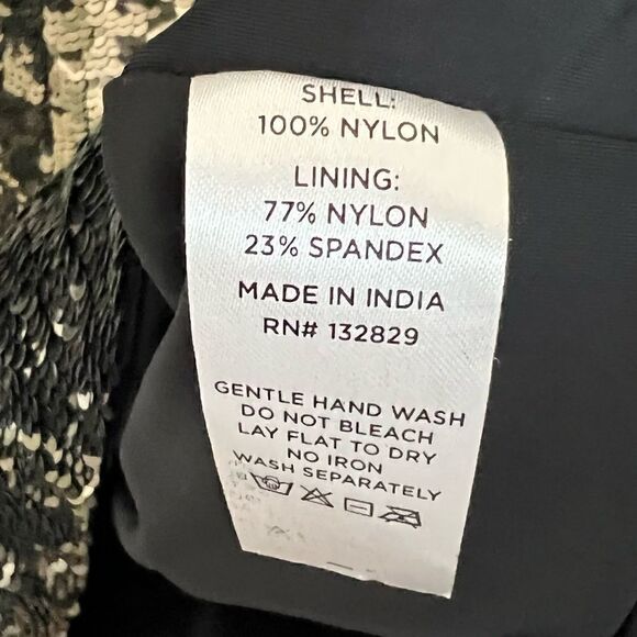 X By NBD Bryson Embellished Mini Dress in Pewter & Gold - Picture 10 of 10